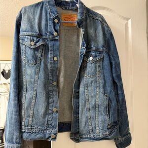 Levi's Blue Lightweight Denim Shirt Jacket